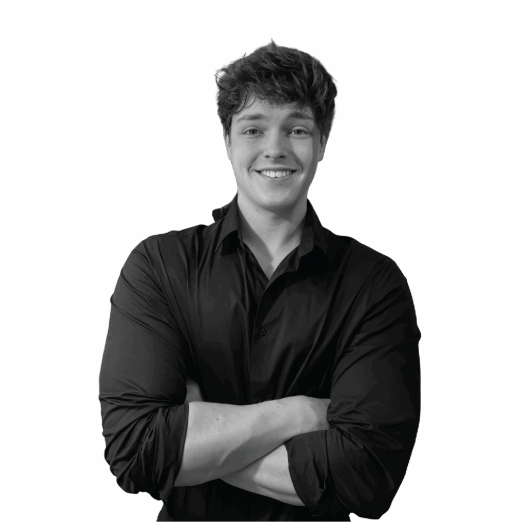 v1 armen over elkaar rechtvooruit